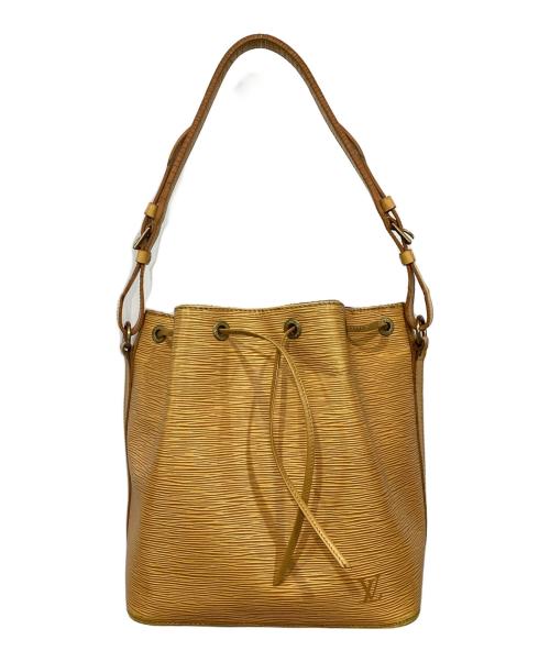 LOUIS VUITTON（ルイ ヴィトン）LOUIS VUITTON (ルイ ヴィトン) 巾着ショルダーバッグ ベージュの古着・服飾アイテム