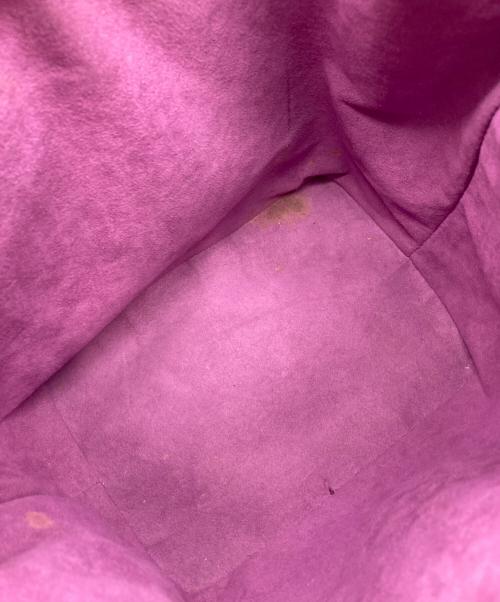 LOUIS VUITTON（ルイ ヴィトン）LOUIS VUITTON (ルイ ヴィトン) 巾着ショルダーバッグ ベージュの古着・服飾アイテム