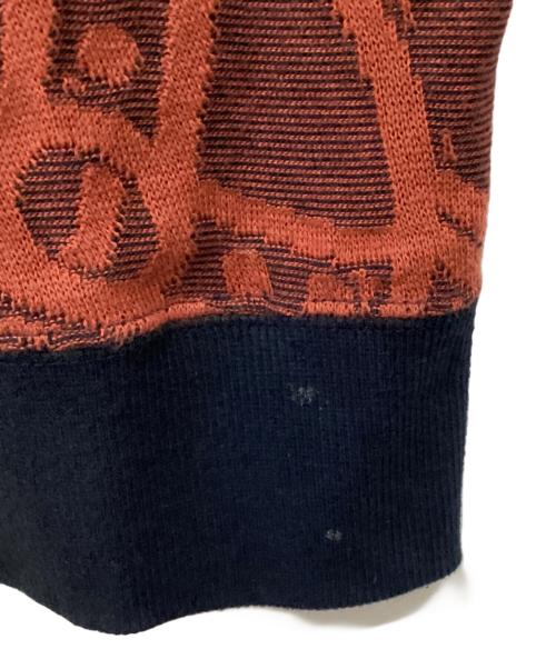 Vivienne Westwood man（ヴィヴィアン ウェストウッド マン）Vivienne Westwood man (ヴィヴィアン ウェストウッド マン) コットンニット レッド サイズ:44の古着・服飾アイテム