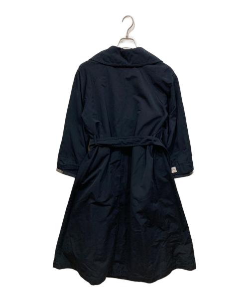 MaxMara（マックスマーラ）MaxMara (マックスマーラ) スプリング ベルトコート ネイビー サイズ:40の古着・服飾アイテム