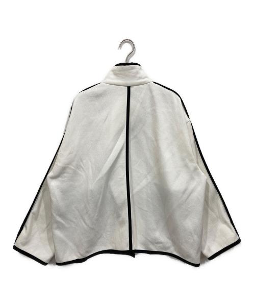 PLAIN PEOPLE（プレインピープル）PLAIN PEOPLE (プレインピープル) ダンボールニットスタンドカラージャケット ホワイト サイズ:3の古着・服飾アイテム