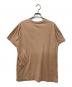 N°21 (ヌメロヴェントゥーノ) レザーパッチＴシャツ ベージュ サイズ:40：4000円