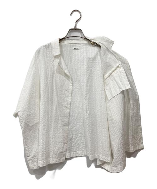 H&bypool（－）H&byPOOL (－) オープンカラーシャツ ホワイト サイズ:Freeの古着・服飾アイテム