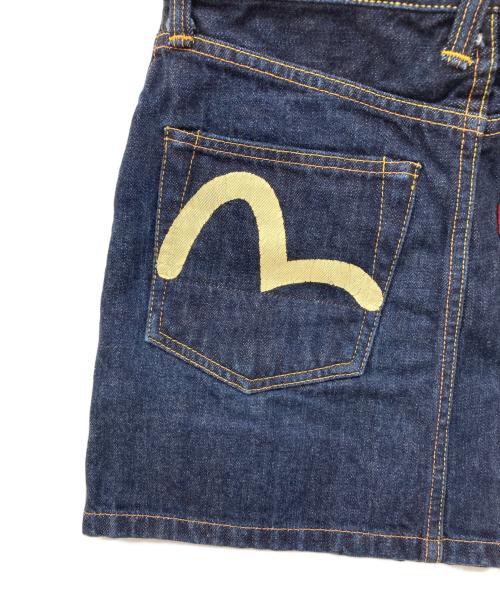 EVISU（エヴィス）EVISU (エヴィス) デニムミニスカート インディゴ サイズ:Sの古着・服飾アイテム