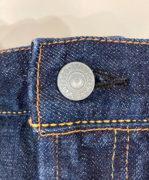 EVISU（エヴィス）EVISU (エヴィス) デニムミニスカート インディゴ サイズ:Sの古着・服飾アイテム