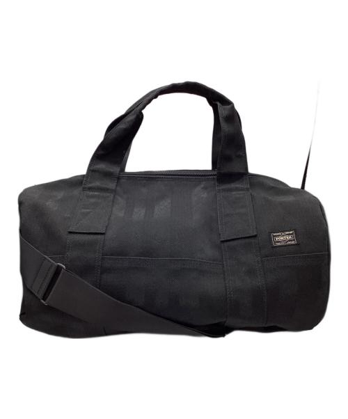 PORTER（ポーター）PORTER (ポーター) 2WAY ボストンバッグ ブラックの古着・服飾アイテム