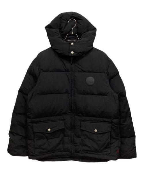 stussy（ステューシー）stussy (ステューシー) ダウンジャケット ブラック サイズ:XLの古着・服飾アイテム