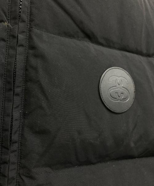 stussy（ステューシー）stussy (ステューシー) ダウンジャケット ブラック サイズ:XLの古着・服飾アイテム
