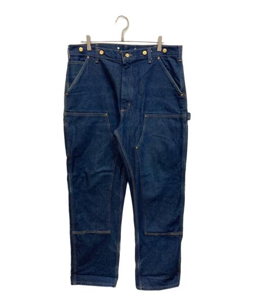 CarHartt（カーハート）CarHartt (カーハート) ダブルニーパンツ インディゴ サイズ:W36の古着・服飾アイテム