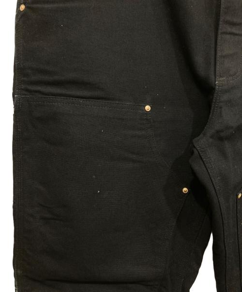 CarHartt（カーハート）CarHartt (カーハート) ダブルニーパンツ ブラック サイズ:W36の古着・服飾アイテム