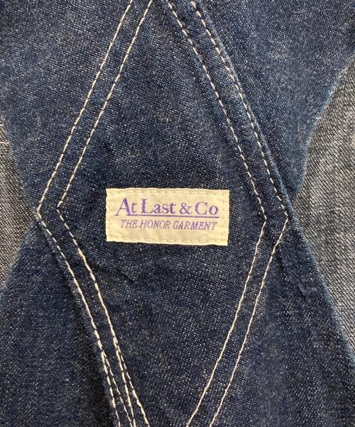 ATLAST & CO（アットラスト）ATLAST & CO (アットラスト) デニムオーバーオール インディゴ サイズ:34の古着・服飾アイテム