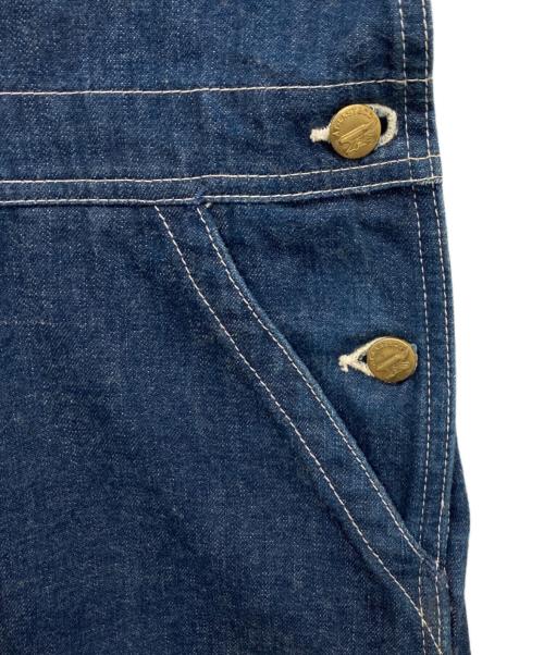 ATLAST & CO（アットラスト）ATLAST & CO (アットラスト) デニムオーバーオール インディゴ サイズ:34の古着・服飾アイテム