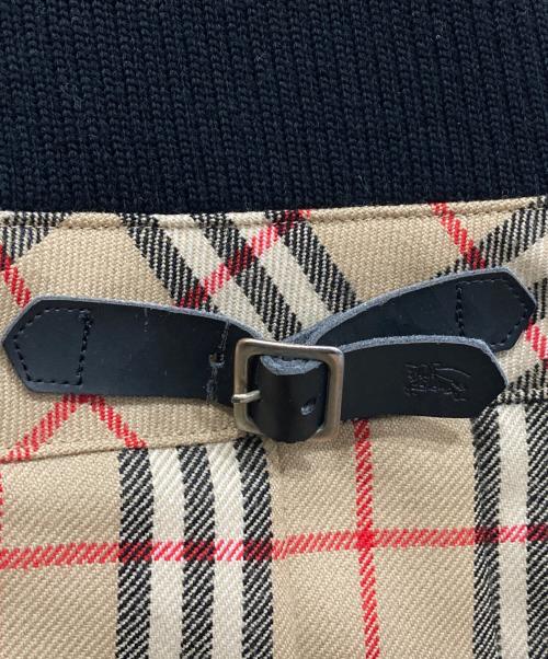 BURBERRY LONDON（バーバリーロンドン）BURBERRY LONDON (バーバリーロンドン) ノバチェックニットワンピース ベージュ サイズ:140Aの古着・服飾アイテム