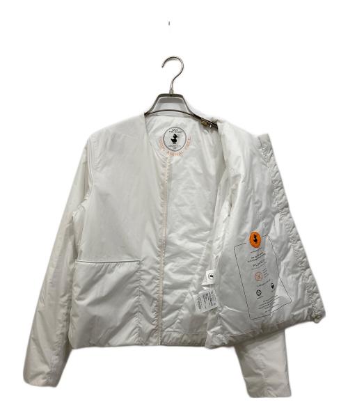 save the duck（セイブ ザ ダック）save the duck (セイブ ザ ダック) ウルトラライトジャケット ホワイト サイズ:Mの古着・服飾アイテム