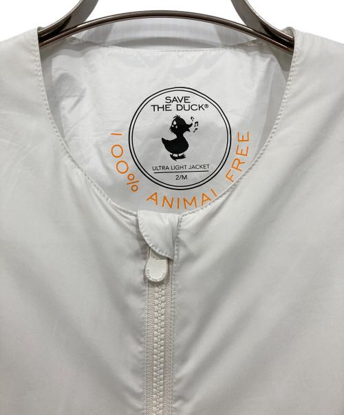save the duck（セイブ ザ ダック）save the duck (セイブ ザ ダック) ウルトラライトジャケット ホワイト サイズ:Mの古着・服飾アイテム
