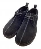CLARKSクラークス）の古着「デザートシューズ」｜ブラック