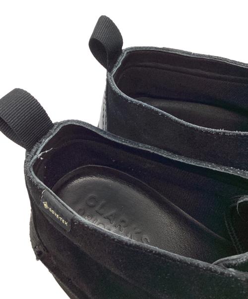 CLARKS（クラークス）CLARKS (クラークス) デザートシューズ ブラック サイズ:26cmの古着・服飾アイテム