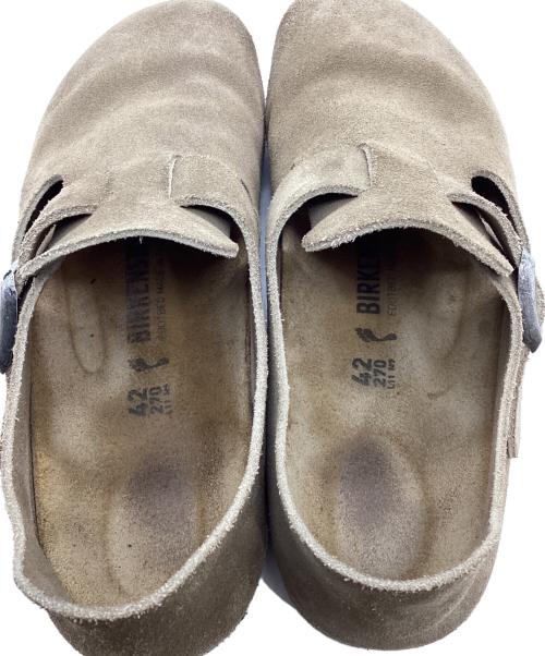 BIRKENSTOCK（ビルケンシュトック）BIRKENSTOCK (ビルケンシュトック) コンフォートシューズ ベージュ サイズ: 27cmの古着・服飾アイテム