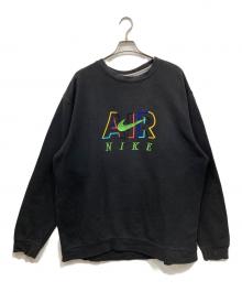 NIKE（ナイキ）の古着「ロゴ刺繍スウェット」｜ブラック