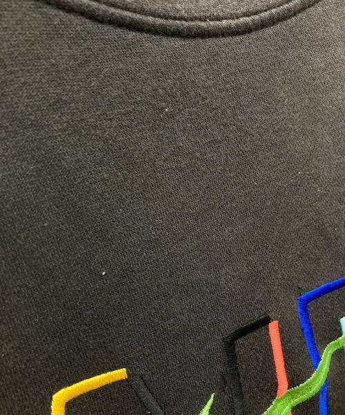 NIKE（ナイキ）NIKE (ナイキ) ロゴ刺繍スウェット ブラック サイズ:XLの古着・服飾アイテム