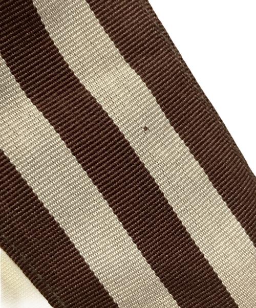 adidas（アディダス）adidas (アディダス) トラックジャケット アイボリー×ブラウン サイズ:105の古着・服飾アイテム