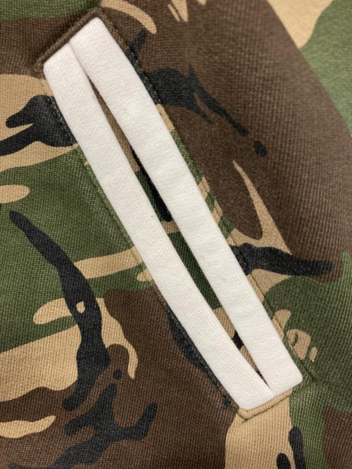 Aape BY A BATHING APE（エーエイプ バイ アベイシングエイプ）Aape BY A BATHING APE (エーエイプ バイ アベイシングエイプ) カモ柄フーデッドスタジャン グリーン サイズ:Sの古着・服飾アイテム