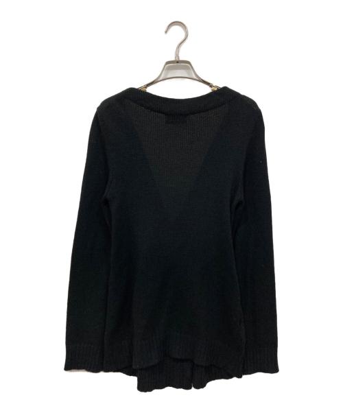 PRADA（プラダ）PRADA (プラダ) カシミヤニットカーディガン ブラック サイズ:38の古着・服飾アイテム