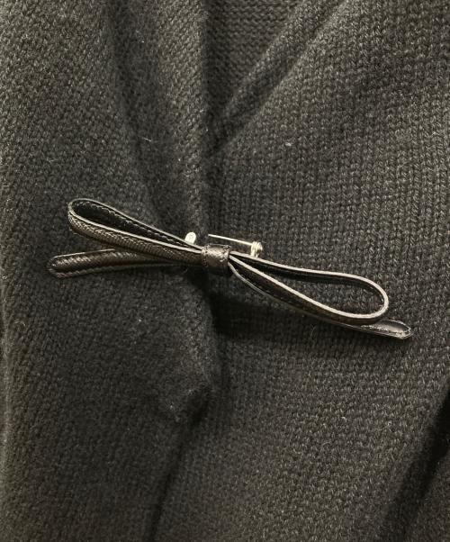 PRADA（プラダ）PRADA (プラダ) カシミヤニットカーディガン ブラック サイズ:38の古着・服飾アイテム