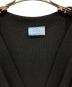 中古・古着 PRADA (プラダ) カシミヤニットカーディガン ブラック サイズ:38：8000円