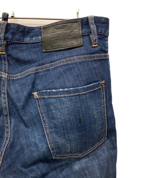 DSQUARED2（ディースクエアード）DSQUARED2 (ディースクエアード) Skater Jeans インディゴ サイズ:48の古着・服飾アイテム