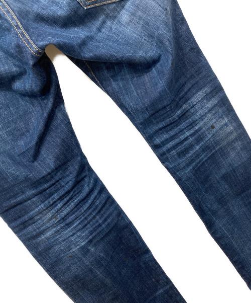 DSQUARED2（ディースクエアード）DSQUARED2 (ディースクエアード) Skater Jeans インディゴ サイズ:48の古着・服飾アイテム