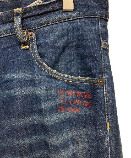 DSQUARED2（ディースクエアード）DSQUARED2 (ディースクエアード) Skater Jeans インディゴ サイズ:48の古着・服飾アイテム