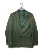 saccoザッコ）の古着「テーラードジャケット」｜グリーン