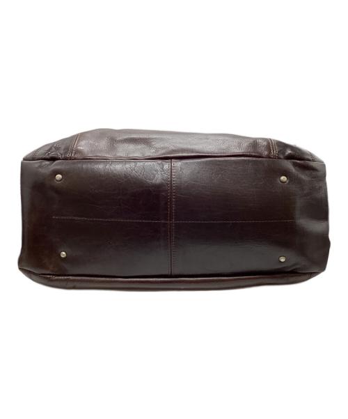 aniary（アニアリ）aniary (アニアリ) レザーショルダーバッグ ブラウンの古着・服飾アイテム
