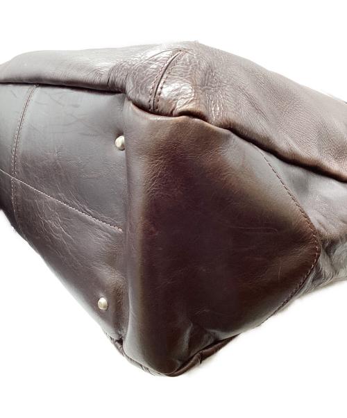aniary（アニアリ）aniary (アニアリ) レザーショルダーバッグ ブラウンの古着・服飾アイテム