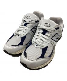 NEW BALANCE（ニューバランス）の古着「スニーカー」｜ホワイト×ネイビー