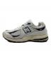 NEW BALANCE (ニューバランス) スニーカー ホワイト×ネイビー サイズ:24.5：6000円
