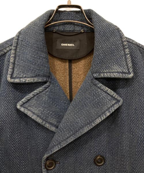 DIESEL（ディーゼル）DIESEL (ディーゼル) デニムPコート インディゴ サイズ:XLの古着・服飾アイテム