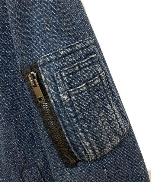 DIESEL（ディーゼル）DIESEL (ディーゼル) デニムPコート インディゴ サイズ:XLの古着・服飾アイテム