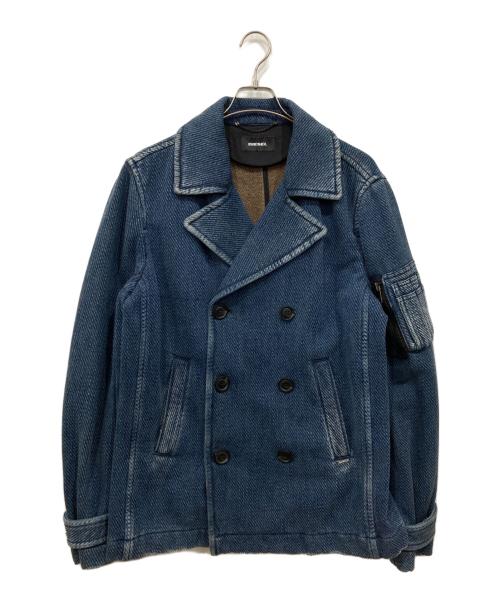 DIESEL（ディーゼル）DIESEL (ディーゼル) デニムPコート インディゴ サイズ:XLの古着・服飾アイテム