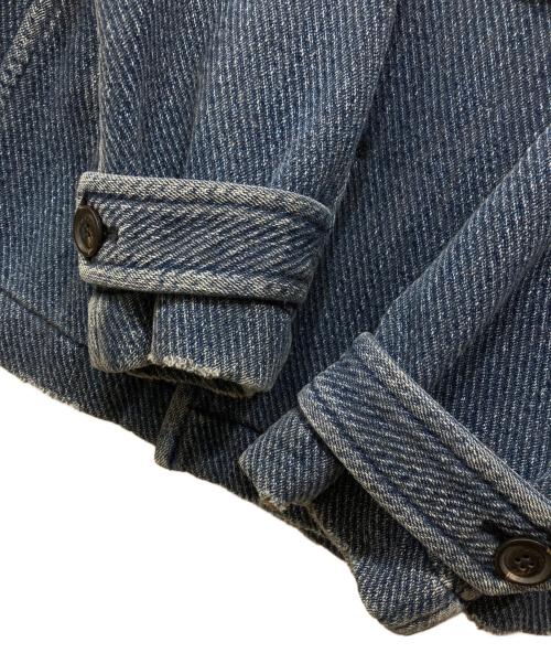 DIESEL（ディーゼル）DIESEL (ディーゼル) デニムPコート インディゴ サイズ:XLの古着・服飾アイテム