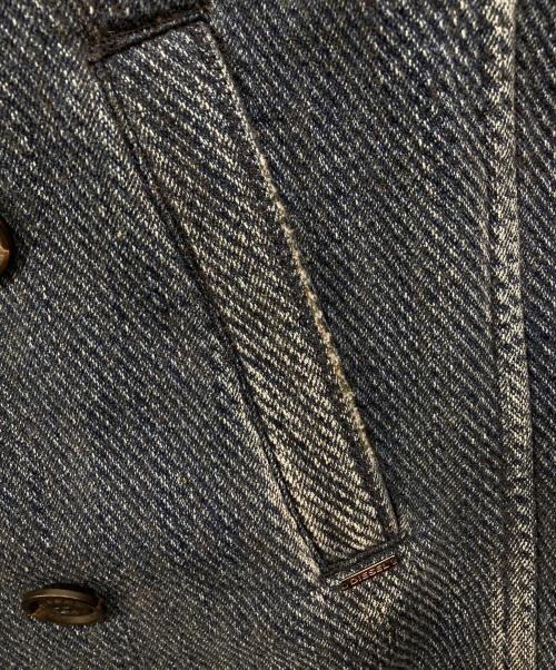 DIESEL（ディーゼル）DIESEL (ディーゼル) デニムPコート インディゴ サイズ:XLの古着・服飾アイテム