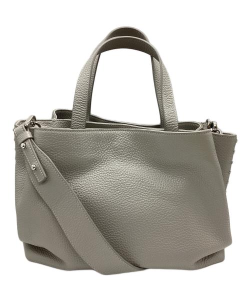 Fabiana Filippi（ファビアナフィリッピ）Fabiana Filippi (ファビアナフィリッピ) 2WAYバッグ グレーの古着・服飾アイテム