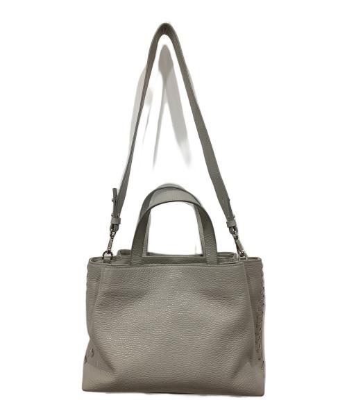 Fabiana Filippi（ファビアナフィリッピ）Fabiana Filippi (ファビアナフィリッピ) 2WAYバッグ グレーの古着・服飾アイテム