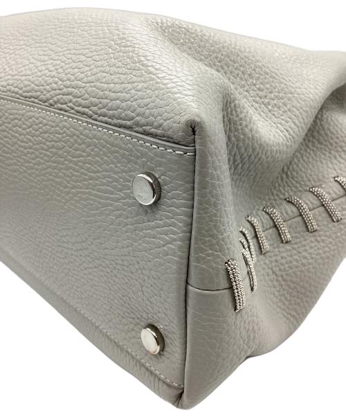 Fabiana Filippi（ファビアナフィリッピ）Fabiana Filippi (ファビアナフィリッピ) 2WAYバッグ グレーの古着・服飾アイテム