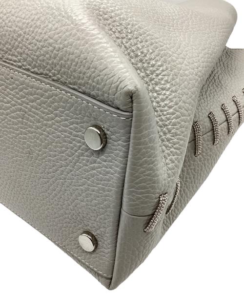 Fabiana Filippi（ファビアナフィリッピ）Fabiana Filippi (ファビアナフィリッピ) 2WAYバッグ グレーの古着・服飾アイテム