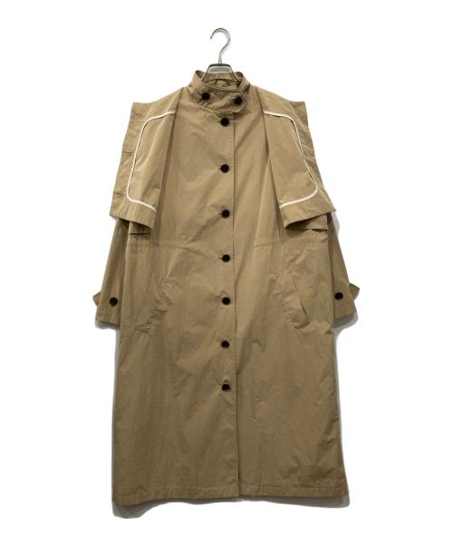 TODAYFUL（トゥデイフル）TODAYFUL (トゥデイフル) ケープトレンチコート ベージュ サイズ:36の古着・服飾アイテム