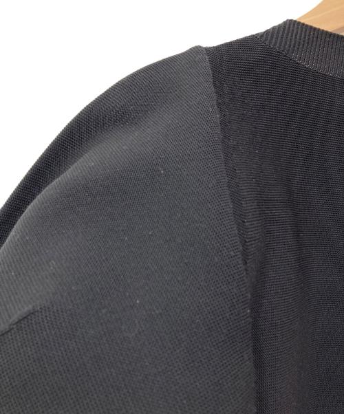 machatt（マチャット）machatt (マチャット) ホールガーメントフォルム半袖ニット ブラック サイズ:Freeの古着・服飾アイテム
