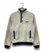 Patagoniaパタゴニア）の古着「シアーリングボタンプルオーバー」｜ホワイト