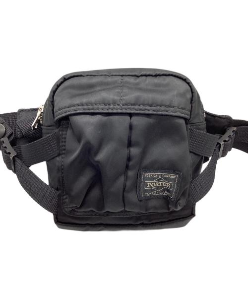 PORTER（ポーター）PORTER (ポーター) ウエストバッグ ブラックの古着・服飾アイテム